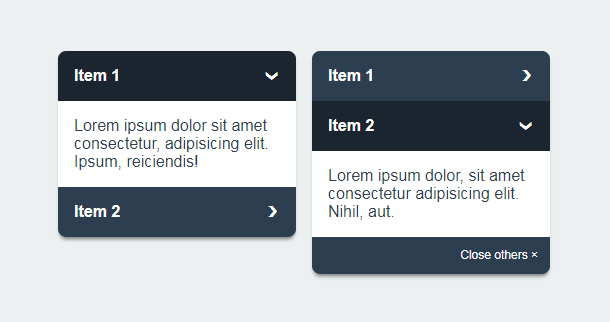 pure-css-accordion-menu