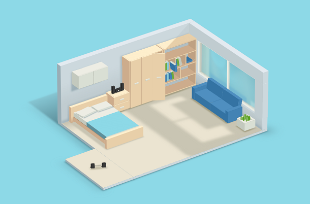 css3-3d-bedroom