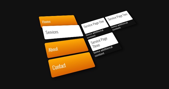 css3-3d-style-menu