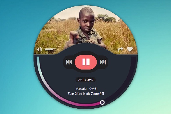 html5-circle-music-player