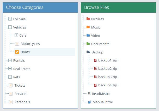 jquery-ajax-tree-menu