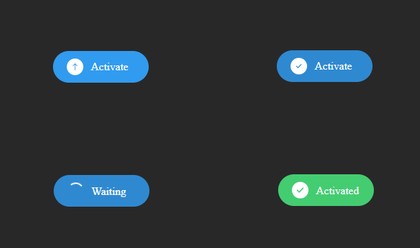 jquery-css3-active-button