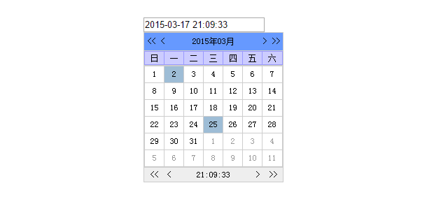 jquery-simple-datepicker