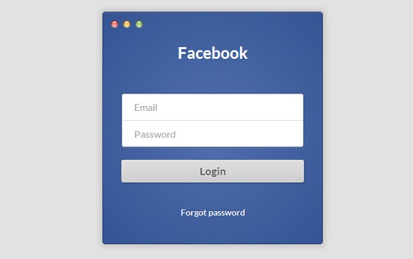 html5-css3-facebook-login-form