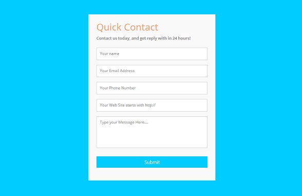 html5-contact-form