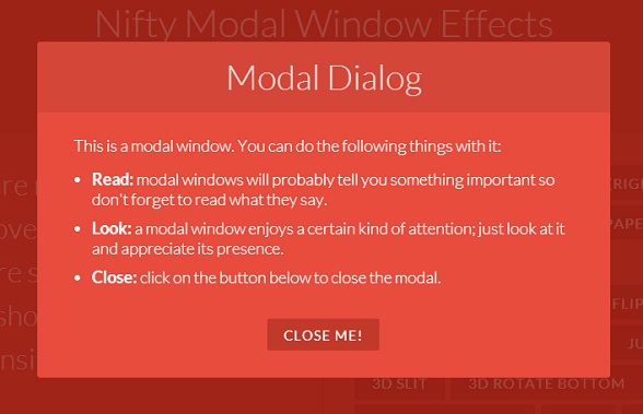 jquery-css3-modal-window