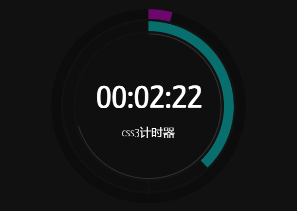 css3-circle-timer-prograss-bar