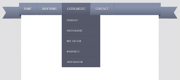 jquery-css3-ribbon-menu