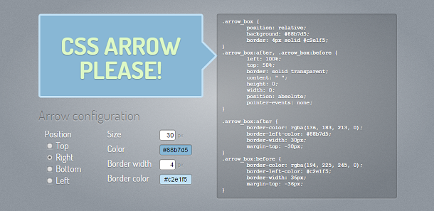 css-arrow-please