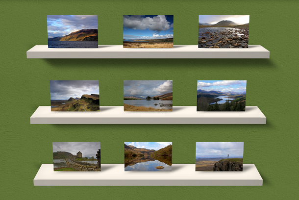 css3-3d-gallery-shelf