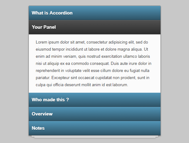 css3-3d-accordion-menu