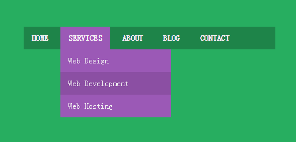 css3-simple-dropdown-menu