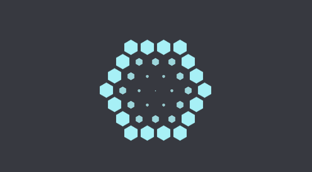 pure-css3-hexagon-loading