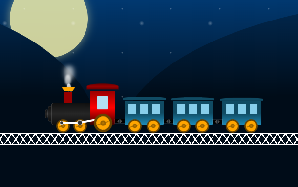 pure-css3-train