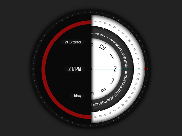 css3-circle-pretty-clock