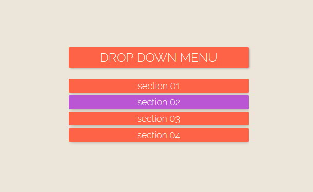 css3-styled-dropdown-menu