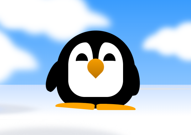 pure-css3-penguin-walking